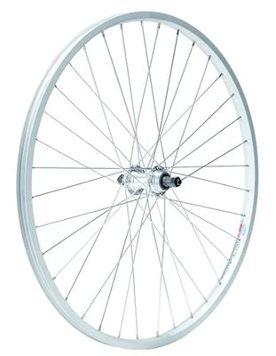 RUEDA TRASE. 26 CON TUERCA LLANTA CYBER 10 Alum.
