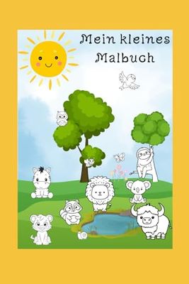 Mein kleines Malbuch: Tierwelt
