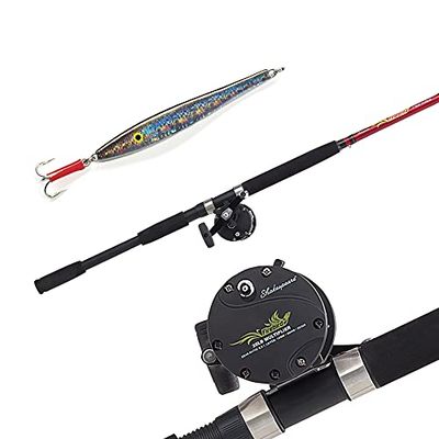 Shakespeare Boothengels en multirollen Combo Set 2,13 m 20-30 lb linkse hand