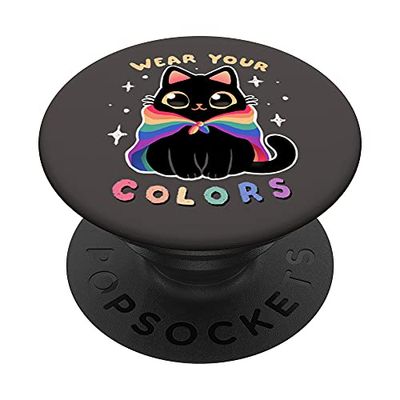 PopSockets Pride LGBT Gatto Carino PopGrip Intercambiabile
