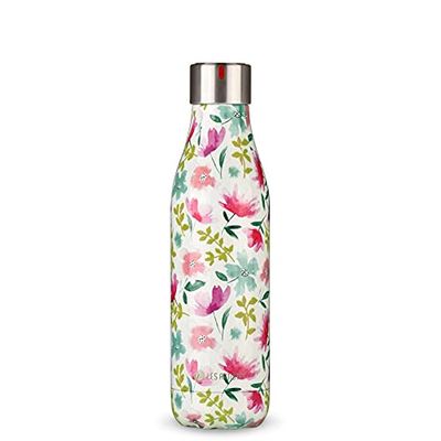 ALTERNATIVA3 Bottiglia in Acciaio Inox Pastello 500 ml Unisex-Adulto, Multicolore (Multicolore), Único