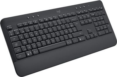 Logitech Signature K650 Tastiera Poggiapolsi Wireless Full-size, Olandese-Belga AZERTY - Grigio