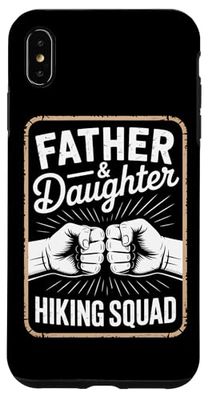 Padre Hija Senderismo Escuadrón Cita Carcasa para iPhone XS Max