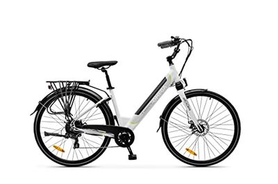 Argento Omega E-Vélo Adulte Unisexe, Blanc, Unique Taille