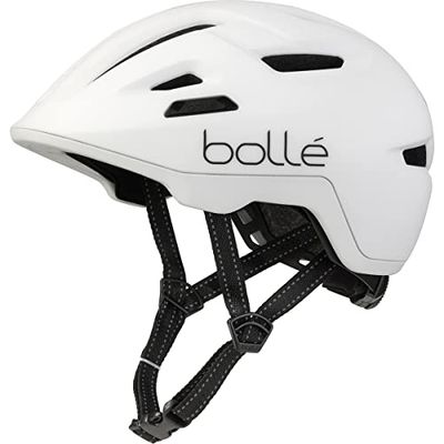 bollé - STANCE White Matte S 52-55 cm, fietshelm, klein, uniseks, volwassenen