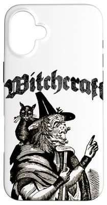 Horreur Sorcière Chat Noir Occulte Sorcellerie Magie Noire Goth Coque pour iPhone 16 Plus