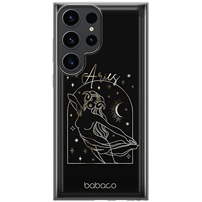 ERT GROUP mobiltelefonfodral för Samsung S23 ULTRA originalt och officiellt licensierat Babaco mönster Zodiac Woman 001 optimalt anpassad till formen på mobiltelefonen, fodral tillverkad av TPU-plast