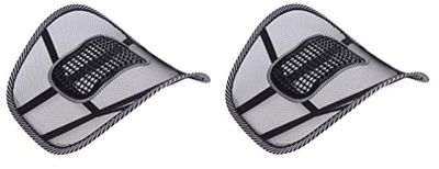 TEMPO DI SALDI Coppia di Supporti Lombare Ergonomici Per Auto Poltrone Sedie Schienale Per Ufficio
