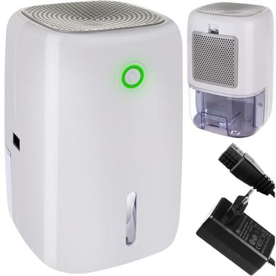 Malatec 16439 Luchtontvochtiger voor slaapkamer, elektrisch, 800 ml