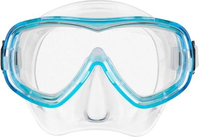 Cressi Piumetta Kid Maschera Subacquea per Bambini, Trasparente/Acquamarina, 3-6 anni