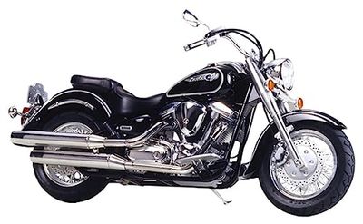 Tamiya - 14080 - Yamaha XV1600 road Star 1/12 noir/blanc