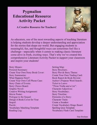 Pygmalion Educational Resource Activity Packet