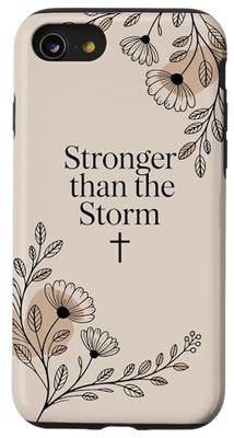 Coque de Téléphone Plus Forte que la Tempête Coque pour iPhone SE (2020) / 7 / 8