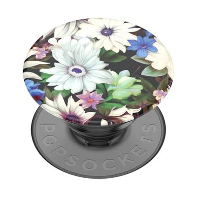 PopSockets Impugnatura per telefono a base vegetale con cavalletto espandibile, impugnatura adesiva, ecologica - Night Blooms