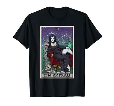 The Empress Tarot Card Halloween Vampire Gothic Horror Witch T-Shirt