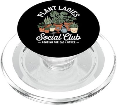 Giardinaggio del club sociale delle donne delle piante PopSockets PopGrip per MagSafe