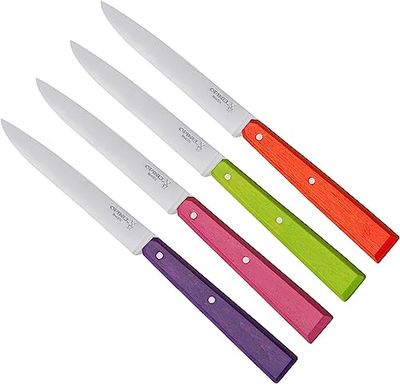 Opinel Messenset Esprit Pop, versch. kleuren messenset, staal, grijs, M