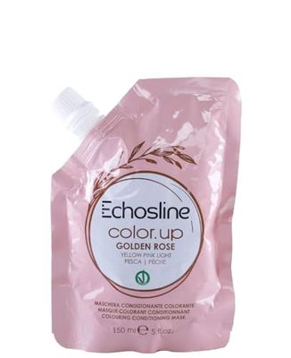 Echosline | Color Up Golden Rose - Maschera Colorante per capelli Pesca - 150 ML