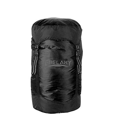 Frelaxy Compressiezak, 40% meer opslag! 11L/18L/30L/45L Compressie Stuff Sack, Waterbestendig & Ultralichte Slaapzak Stuff Sack - Ruimtebesparende uitrusting voor kamperen, reizen, backpacken