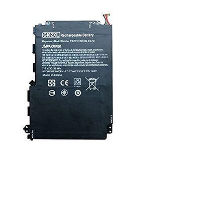 Amsahr HPGI02XL-02 Batterie de Remplacement pour Ordinateur Portable Noir