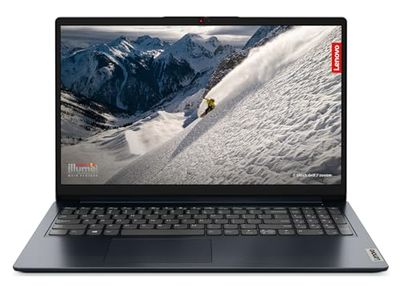 Lenovo IdeaPad 1 Gen 7 - Bärbar dator 15.6" FullHD (AMD Ryzen 5 5500U, 8GB RAM, 512GB SSD, AMD Radeon Graphics, Utan operativsystem) QWERTY tangentbord Spanska - Blå