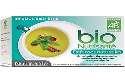 Nutrisanté Infusion Défenses Naturelles Thé Vert 20 Sachets