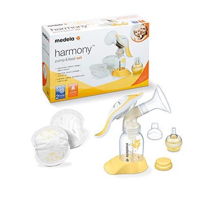 Medela Harmony handmjölkpump, med calmasugare och stilinlägg