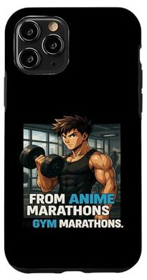 From Anime Marathons to GYM Marathons Coque pour iPhone 11 Pro