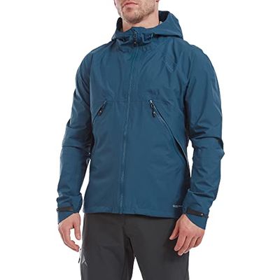 Zrsdfjgiosrj Heren Altura Ridge Pertex waterdichte jas, wit, 2XL