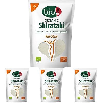 Miyata Shirataki, Arroz De Harina De Konjac, Bio 270 g (Paquete de 4)