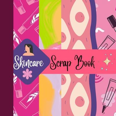 Skincare ScrapBook: Scrapbooking Paper | Decorate your Craft Pages with this | Card Making