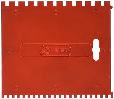 Connex COX883270 Spatule dentée en plastique - Rouge
