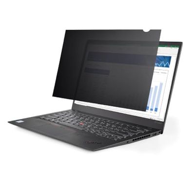 StarTech.com Filtro de Privacidad para Portátil de 14in - Filtro para Monitor para Pantalla Ancha 16:9 - Protector de Pantalla - Reducción de Luz Azul del 51% - Mate/Brillante (14L-Privacy-Screen)