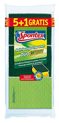 Spontex rengöringssvamp DUO fettfri 36 Stück