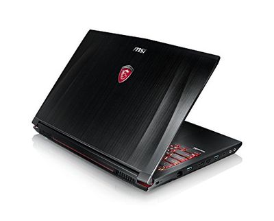 MSI GE62VR-6RFAC16H21 39,6 cm (15,6 cala) Full HD Laptop (Intel Core i7-6700HQ, 16 GB RAM, 256 GB SSD + 1 TB HDD, NVIDIA GeForce GTX1060, Windows 10 Home) czarny GE62