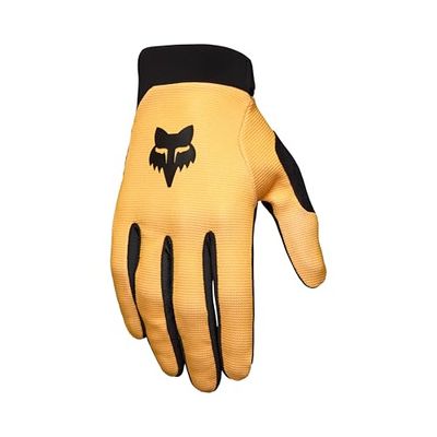 Fox Racing - Ranger Gloves - Hombre - MTB, Libertad de Movimiento, Construcción Robusta, Funcionalidad Táctil, Guantes, Ciclismo de montaña, Mandarina, XL