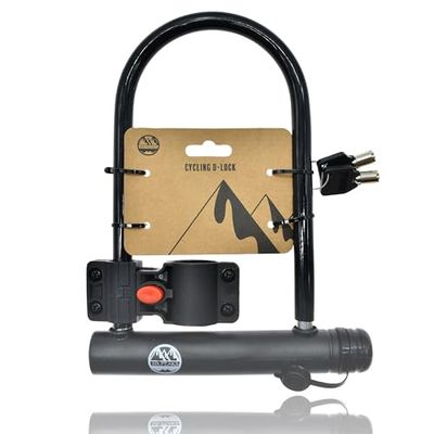 Six Peaks SIC000501 Ciclismo D-Lock U, Nero, Taglia Unica