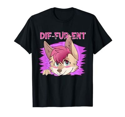 DifFurEnt I Cute Cosplay Paw I Furry Fandom Maglietta