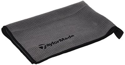 TaylorMade Microfiber Cart toalha de golfe, adulto unissexo, cinzento, 15" x 24"