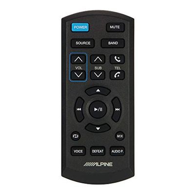 Alpine Electronics RUE-4360 Controlo remoto para Alpine Head Units, cor preta
