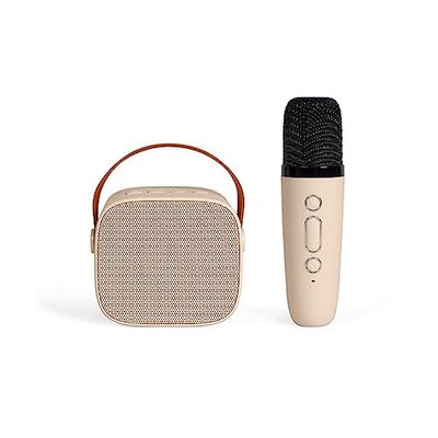 Livoo - Mini Karaoke inalámbrico Compatible con Bluetooth® TEC618-5W, autonomía 4H, 3 Funciones de Voz, Alcance 10 m