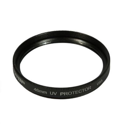 Tiffen 46UVP Filtro de proteção UV (anel de 46 mm), preto
