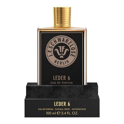 Schwarzlose Leder 6 – Unisex EDP Spray Fragrance – Long Lasting and Captivating Perfume with Bergamot, Limone, Orange Blossom, and Nutmeg – Body Spray with Incredible and Unique Scent – 3,4 oz