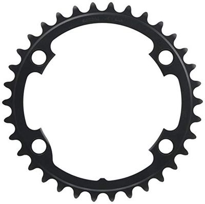 Shimano 34D R8000 Ultegra Plato, unisex volwassen, grijs, 50/34
