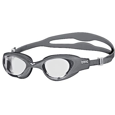 arena The One Occhialini Nuoto Unisex Adulto, Occhialini Piscina con Ampie Lenti, con Trattamento Anti-Appannamento e Protezione UV, Ponte Nasale Autoregolante, Guarnizioni Orbit-Proof