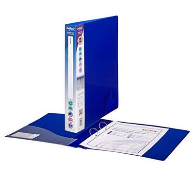 Snopake 10159 Raccoglitore ad Anelli Blu
