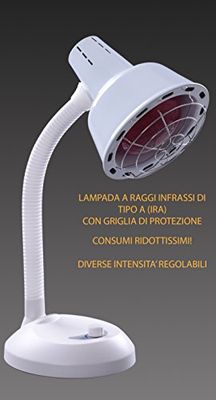 DOBY IR - LAMPADA AD INFRAROSSI TERMICA CON STATIVO | TERAPIA CON INFRAROSSI PER IL DOLORE | PER ESTETICA E MASSAGGI !