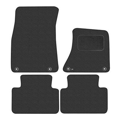 JVL Fully Tailored Carpet Car Mat ,Set of 4