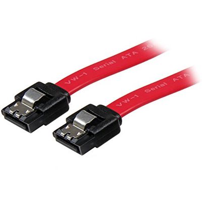 StarTech.com 30 cm snäpplås SATA-kabel – S-ATA anslutningskabel – hona/hona