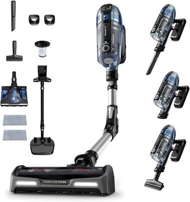 Rowenta X-Force Flex 14.60 Aqua Aspirateur balai Laveur sans fil, Aspire et Lave, Ultra Puissant 200AW, Autonomie 70min, Station d'accueil RH99C3WO